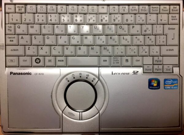 Panasonic レッツノート(Lets note)CF-NX3 届いて数日経ったので使用感をレビュー
