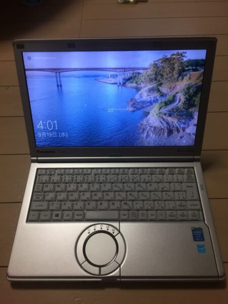 Panasonic レッツノート(Lets note)CF-NX3 届いて数日経ったので使用感をレビュー