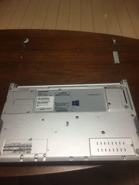 レッツノート(Lets note)CF-NX3が熱すぎるのでCPUクーラーを掃除した