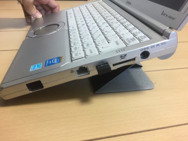 ノートPC用スタンド「MOFT」はLets noteにも使えるのか 買って試した
